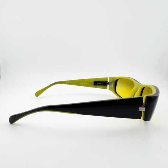Vintage Stark Alain Mikli Biosun Sunglasses‎ Polarized Plastic Frame Green 56mm - Picture 3 of 9